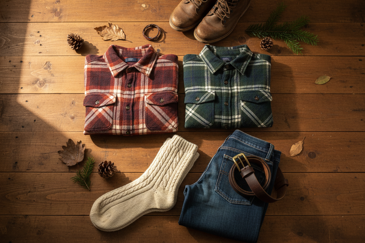 Clothing Items for Men, Women and Children.