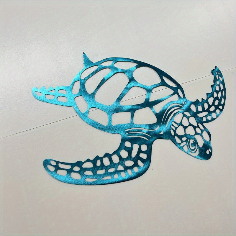 Factory Direct Supply Cross-Border Independent Store Metal Wall Art Turtle Craft Indoor Living Room Decor