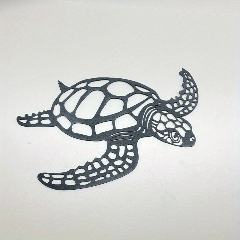 Factory Direct Supply Cross-Border Independent Store Metal Wall Art Turtle Craft Indoor Living Room Decor