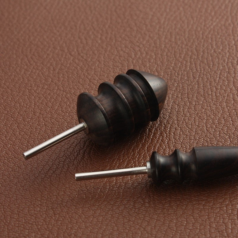 1 Leather Edge Electric Polisher | Flat Head/Pointed Head Sandpot For Wood And Leather Craft, Woodworking Polisher, Leather Polishing, Wood Veneer, Precision Tools, Compact Design, Durable Structure, High-Quality Polisher