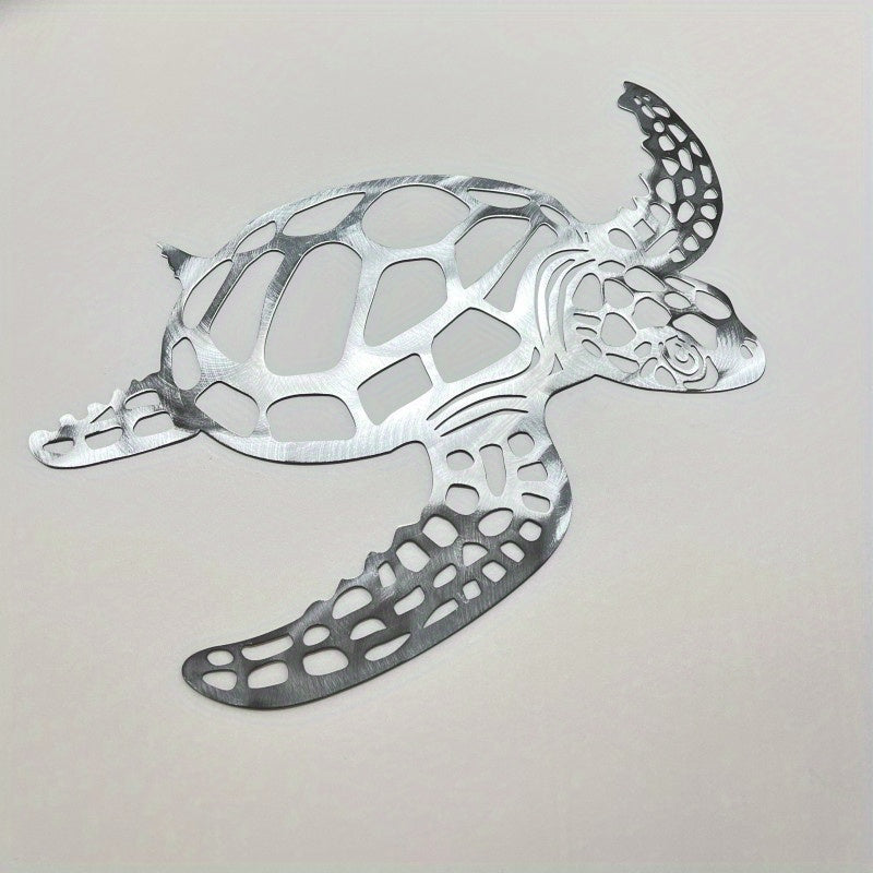 Factory Direct Supply Cross-Border Independent Store Metal Wall Art Turtle Craft Indoor Living Room Decor
