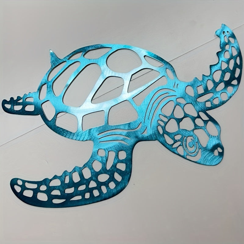Factory Direct Supply Cross-Border Independent Store Metal Wall Art Turtle Craft Indoor Living Room Decor