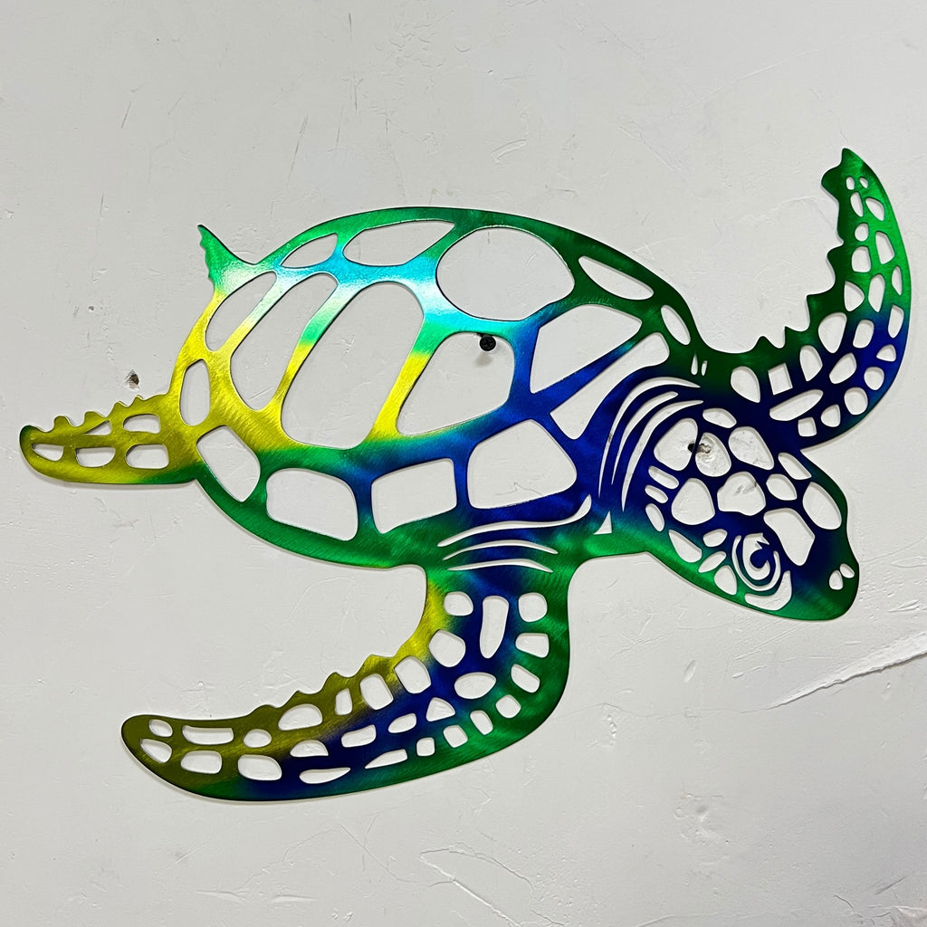 Factory Direct Supply Cross-Border Independent Store Metal Wall Art Turtle Craft Indoor Living Room Decor