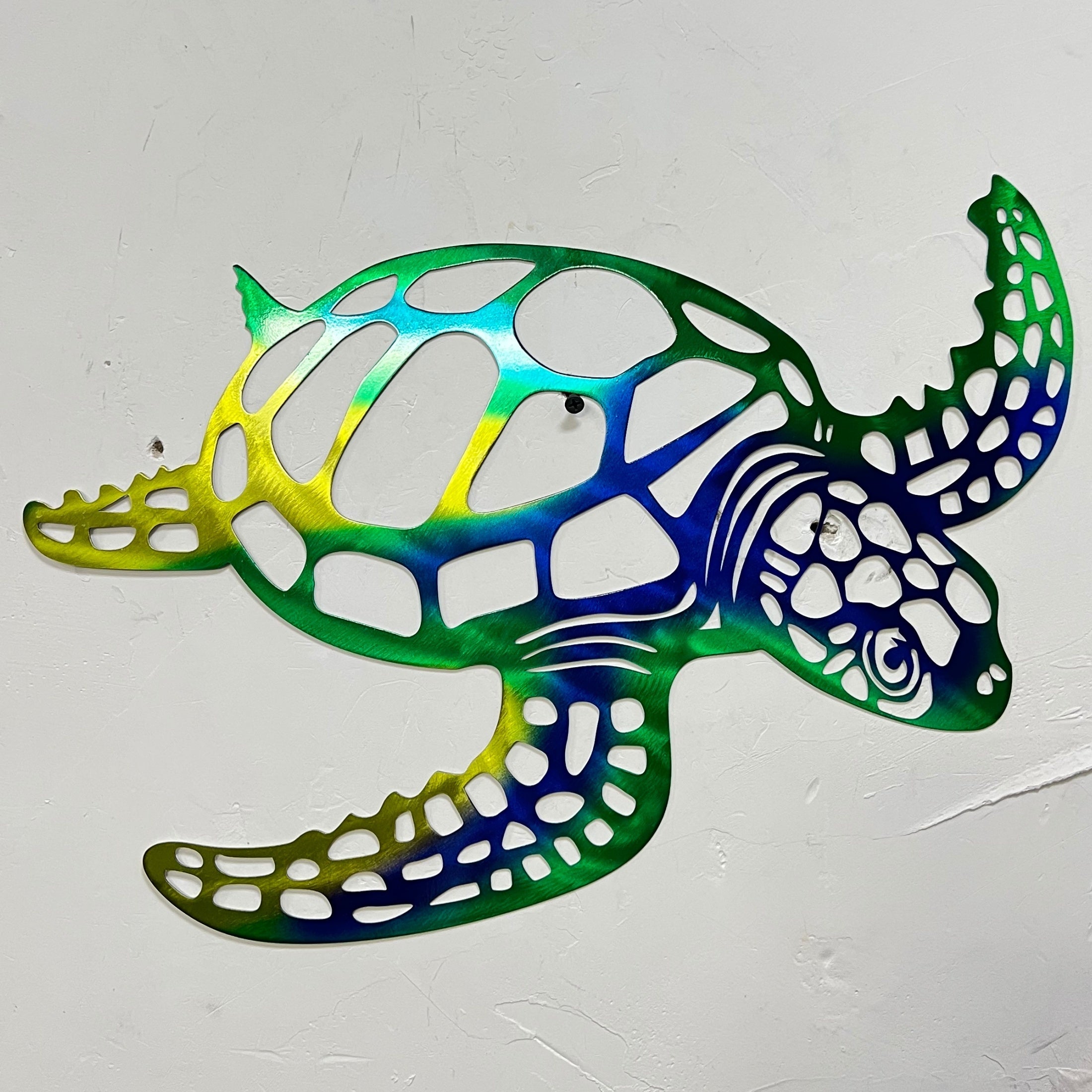 Factory Direct Supply Cross-Border Independent Store Metal Wall Art Turtle Craft Indoor Living Room Decor