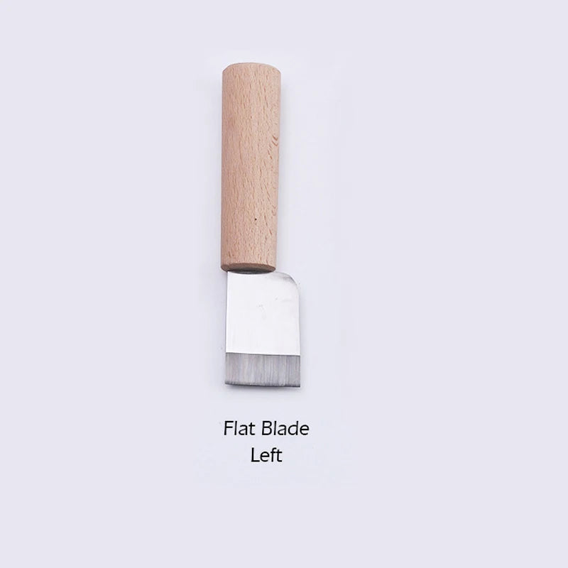 WUTA Professional Leather Craft Cutter DIY Cutting Sharping Thinning Skiving Tool High Speed Steel Blade Right/Left Handed