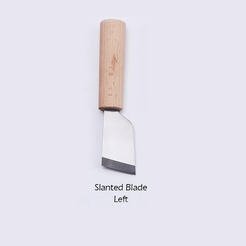 WUTA Professional Leather Craft Cutter DIY Cutting Sharping Thinning Skiving Tool High Speed Steel Blade Right/Left Handed