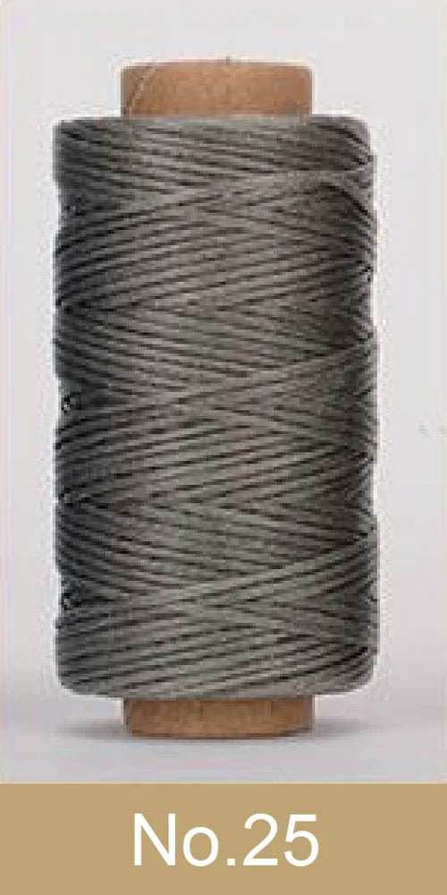 Waxed Thread For Leather 50m 0.8mm Black Off White Red Green Pink Brown Grey Purple Orange Blue Apricot