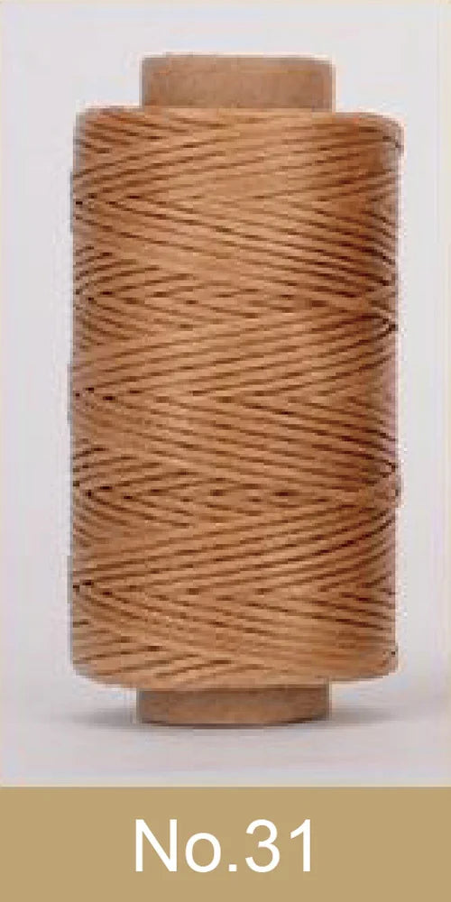 Waxed Thread For Leather 50m 0.8mm Black Off White Red Green Pink Brown Grey Purple Orange Blue Apricot