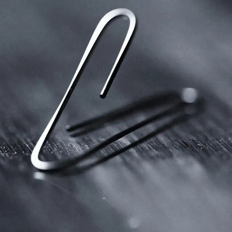 Nitinol Paper Clip Illusion Self Bending Wire Mentalism Metal Paper Clip Prop Memory Change Stage Street Trick Toys