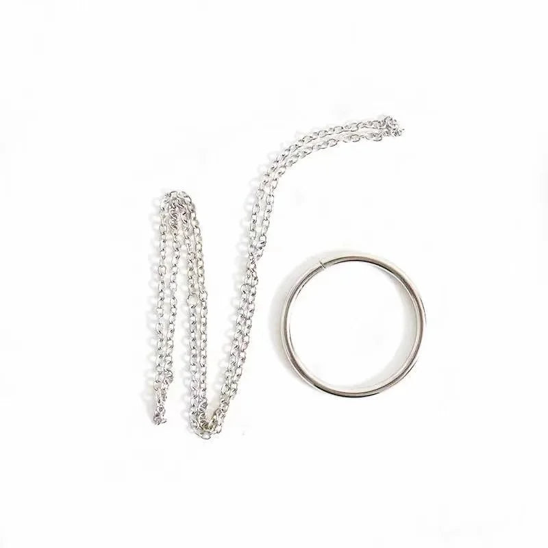 1pc Magic Ring Stage Performance Magic Tricks Props Easy To Learn Interactive Puzzle Toys For Children