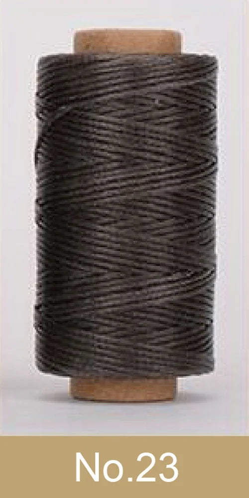 Waxed Thread For Leather 50m 0.8mm Black Off White Red Green Pink Brown Grey Purple Orange Blue Apricot