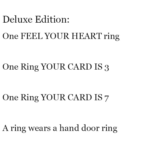 Feel Your Heart by Hyde Ren Rings Magic Tricks Professional Magician Appearing/Vanising Mentalism Props