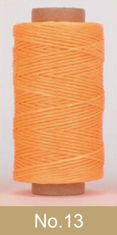 Waxed Thread For Leather 50m 0.8mm Black Off White Red Green Pink Brown Grey Purple Orange Blue Apricot