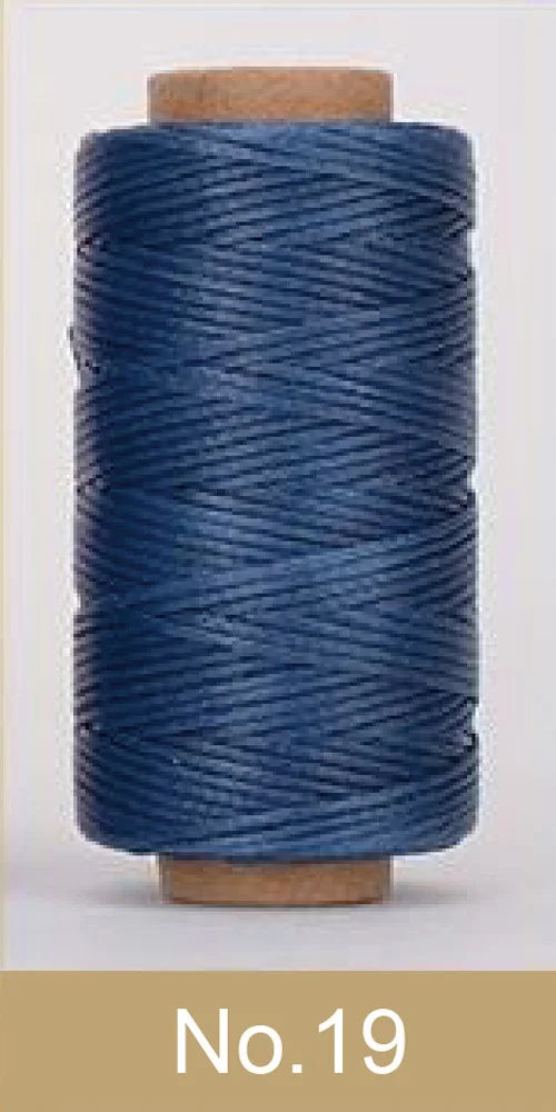 Waxed Thread For Leather 50m 0.8mm Black Off White Red Green Pink Brown Grey Purple Orange Blue Apricot