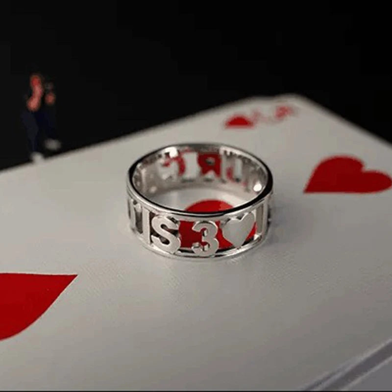 Feel Your Heart by Hyde Ren Rings Magic Tricks Professional Magician Appearing/Vanising Mentalism Props