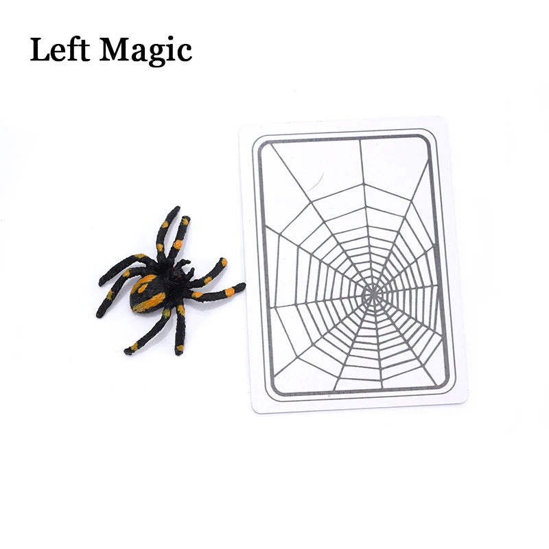 Spider And Net Magic Trick The Web Trick Cards Magic Props Magic Tricks Toys Magician Gimmick Magic Illusion
