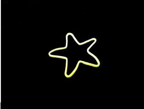high quality 100 Pcs Rubber Band Shapes (star) - Magic Trick,close up magic,stage,Illusions,Fun,magic show