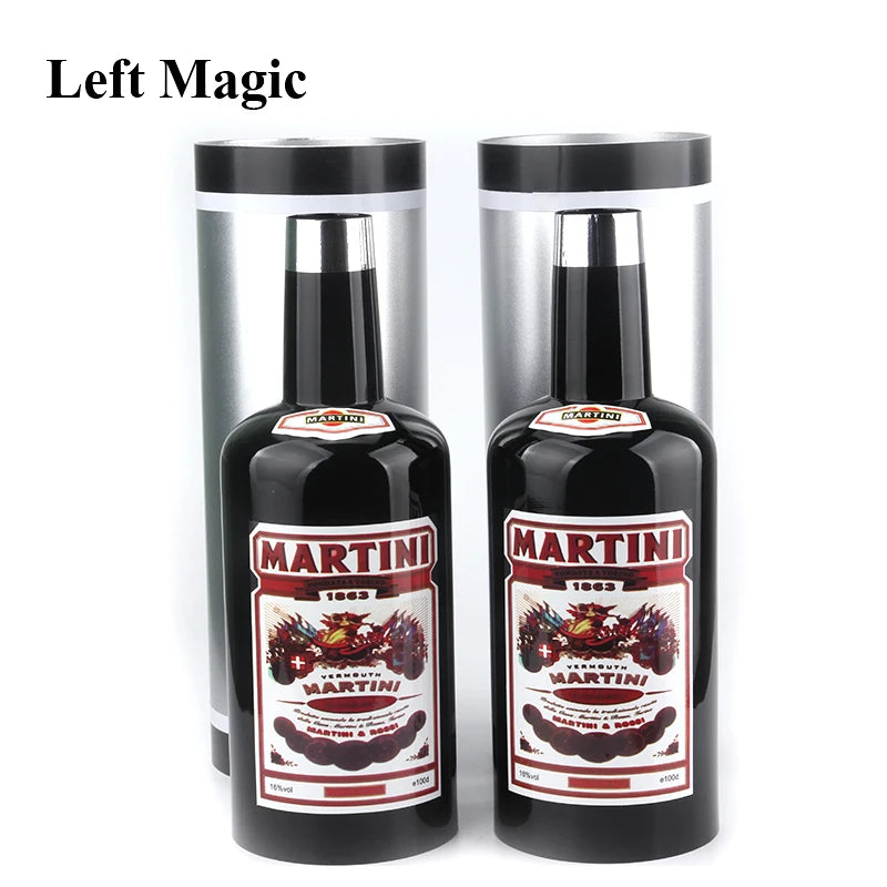 Multiplying Bottles 10 Bottles Black Magic Trick Stage Magic Props Close Up Mentalism Illusion Classic Toy