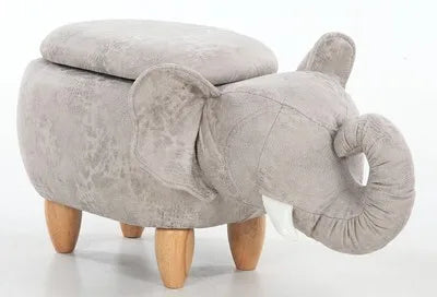 Creative Shoes Bench Storage Solid Wood Feet Stool, Animal Shape Sofa Bench, Fashion