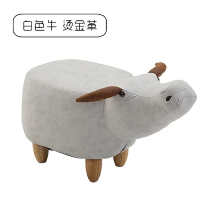 Creative Shoes Bench Storage Solid Wood Feet Stool, Animal Shape Sofa Bench, Fashion