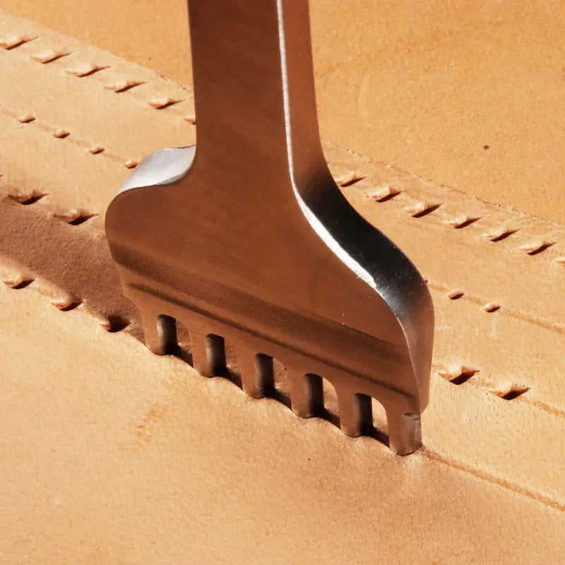WUTA 1/2/4pcs Leather Chisel Diamond Hole Punch Stitching Tool French Style Pricking Iron DIY Craft Tools Completely Polished