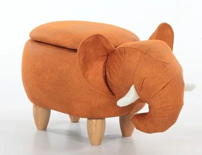 Creative Shoes Bench Storage Solid Wood Feet Stool, Animal Shape Sofa Bench, Fashion