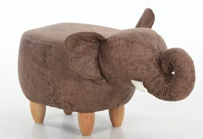 Creative Shoes Bench Storage Solid Wood Feet Stool, Animal Shape Sofa Bench, Fashion
