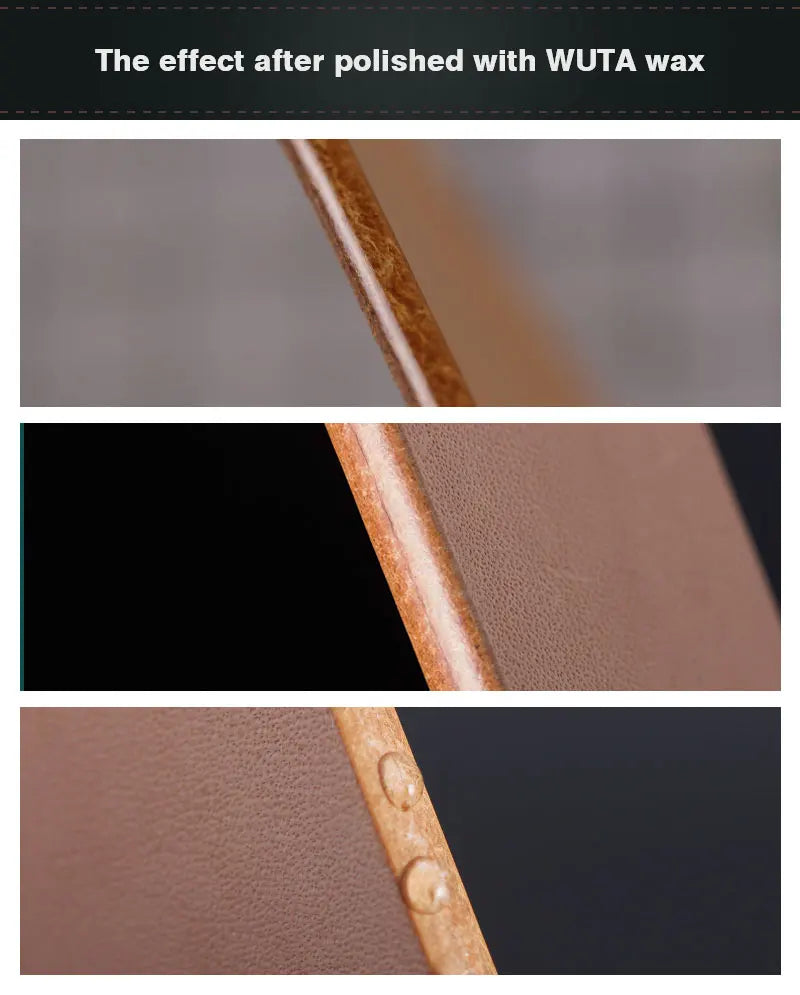 WUTA 1pcs Professinal Leather Craft Edge Polishing Wax Firm Mill Edge Wax DIY Handmade Processing Grinding Tool 3Color Available