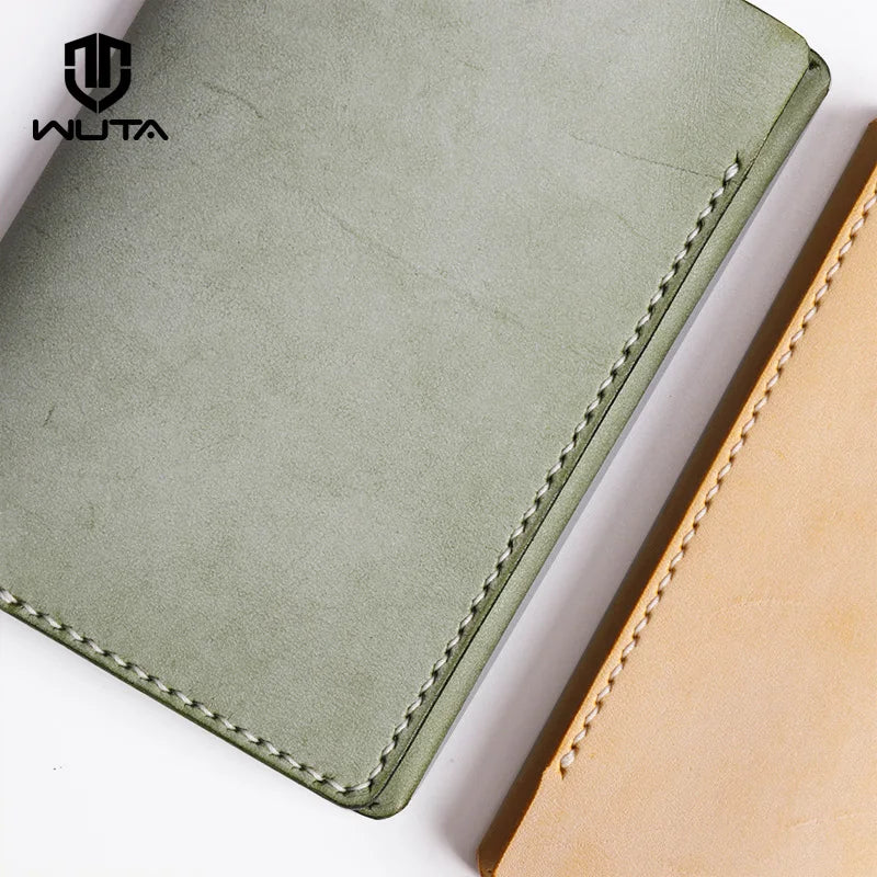 WUTA Leather Craft Chisel Hole Punch Tools 4mm 1+2+4+6 Set Diamond Point Black Pricking Iron Leather Stitching Tools