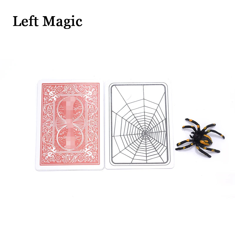 Spider And Net Magic Trick The Web Trick Cards Magic Props Magic Tricks Toys Magician Gimmick Magic Illusion