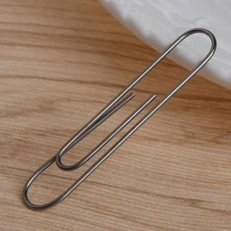 Nitinol Paper Clip Illusion Self Bending Wire Mentalism Metal Paper Clip Prop Memory Change Stage Street Trick Toys