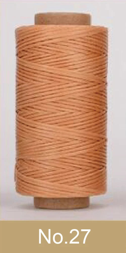 Waxed Thread For Leather 50m 0.8mm Black Off White Red Green Pink Brown Grey Purple Orange Blue Apricot