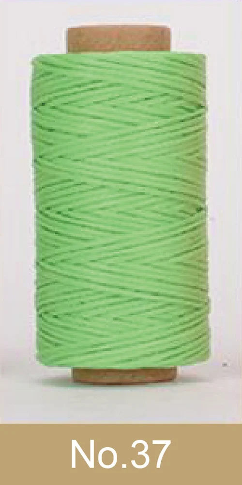 Waxed Thread For Leather 50m 0.8mm Black Off White Red Green Pink Brown Grey Purple Orange Blue Apricot