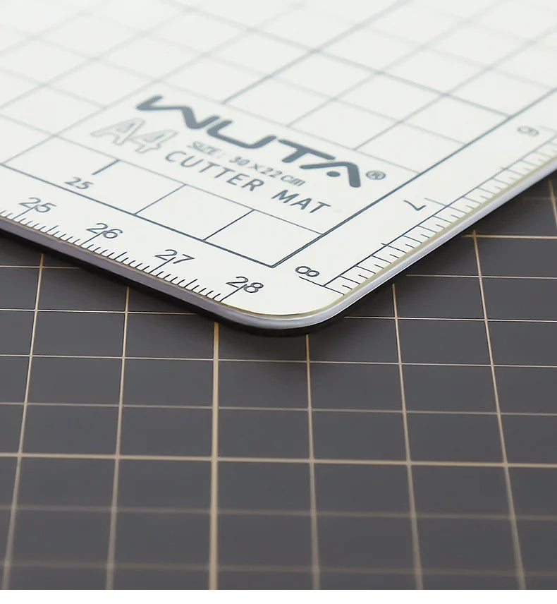 WUTA New Fabric Cutting Mat, Leather Cutting Board A1 A2 A3 A4 A5 Professional Self Healing Quality Double-Sided  Craft Tool Set