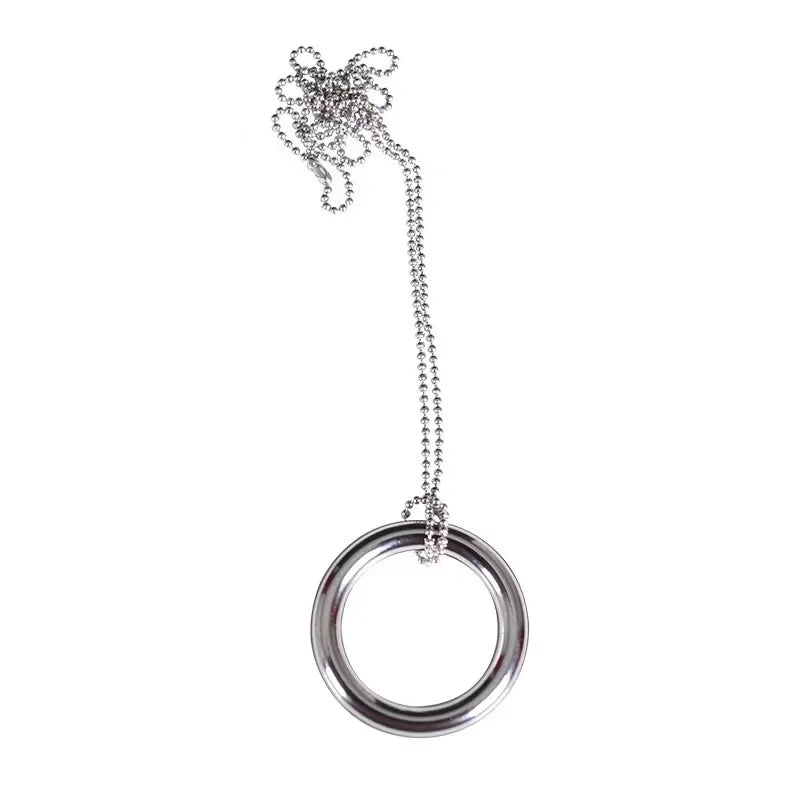 1pc Magic Ring Stage Performance Magic Tricks Props Easy To Learn Interactive Puzzle Toys For Children