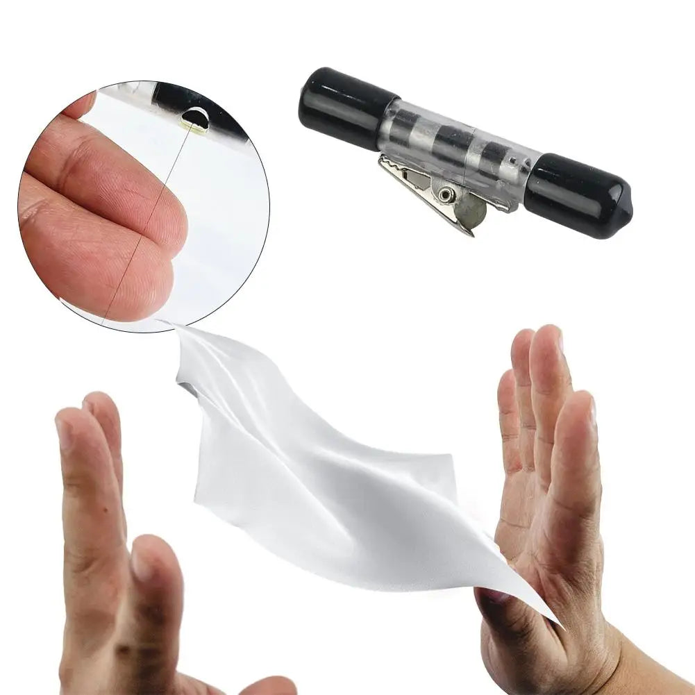 Mini Magic Floating Invisible Trick Thread Reel Invisible Reelg Float Retractor Magic Props Hidden Wire Wheel