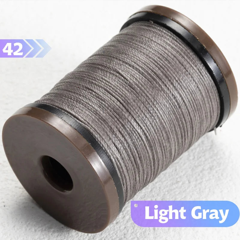 0.4/0.5/0.6mm Round Waxed Thread Circular Leather Sewing Waxing Thread for Manual Sewing and Jewelry Craftsmanship