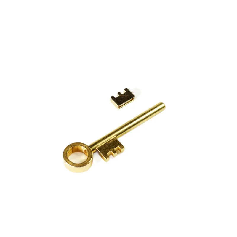 Mystery Golden Key Skeleton Magic Tricks Magician Close Up Illusions Gimmick Props Appearing Mentalism Ghost Moving Key Magia