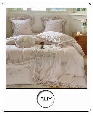 100% Cotton Luxury Hotel Style Bedding Set Queen King Size Solid Color Embroidery Duvet Cover Flat/Fitted Bed Sheet Pillowcases