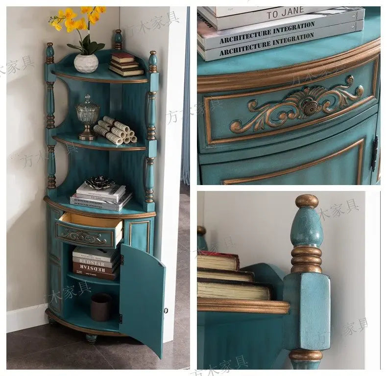 Wood Corner Living Room Cabinets Filing Decor Bookcase Mobile Living Room Cabinets Wine Nordic Vitrina Lounge Suite Furniture