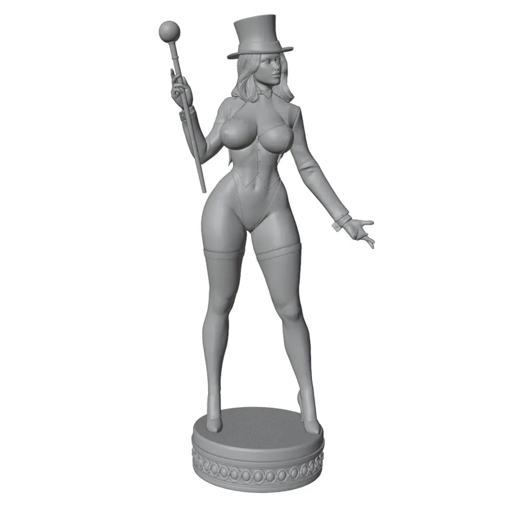 Sexy Magician Magician 1/24 Miniature Resin Statue 75mm Handmade Model Kit, 3D Printed Unpainted Requires Hand Painting Resin Model