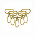 5 Pcs/Pack Swivel Lobster Clasp for Strap Bag Metal Buckles Webbing Belt Snap Hooks Keyring Carabiner DIY Accessories