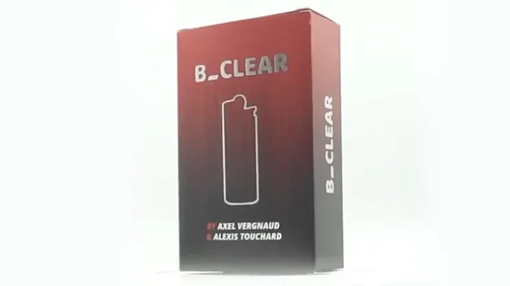 B CLEAR Magic Trick by Axel Vergnaud - Professional Close-Up Illusion Street Magic Gimmick with Flash Color Change Fun Mentalism