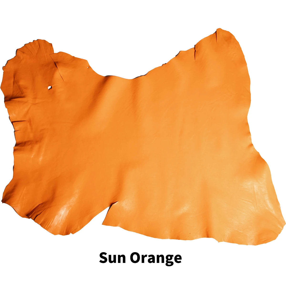 WUTA 6-10 square feet Vegetable Tanned Goatskin Leather Whole Goat Skin Genuine Leather No Holes & Cut for Arts Craft
