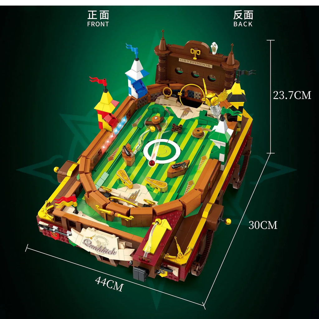 Magic Wand, Wizard’s Robe Model, Assembled Mini Brick Toy, Birthday Gift for Children and Adults.