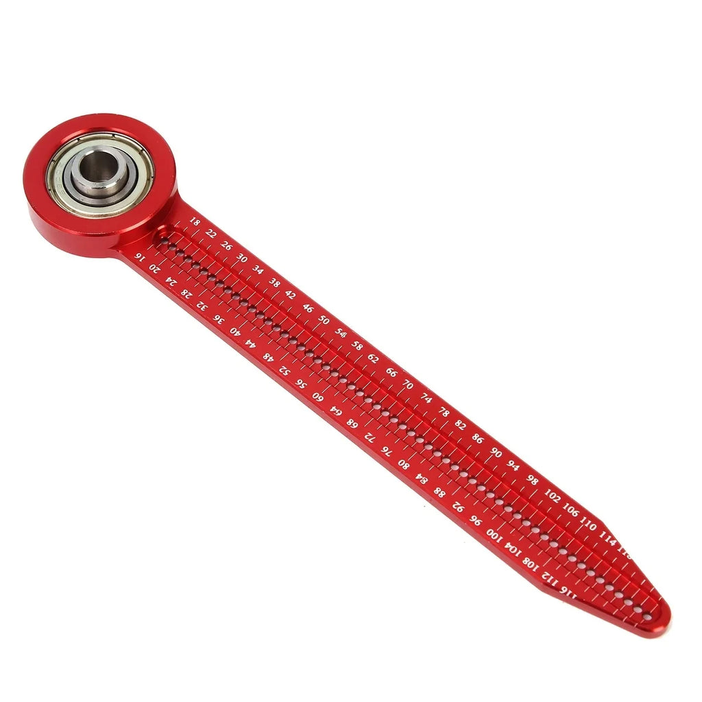 Woodworking Scribe Gauge Carpentry Circular Drawing Compass Carpentry Hole Ruler Precision Scribe Gauge Marking Measurement Tool