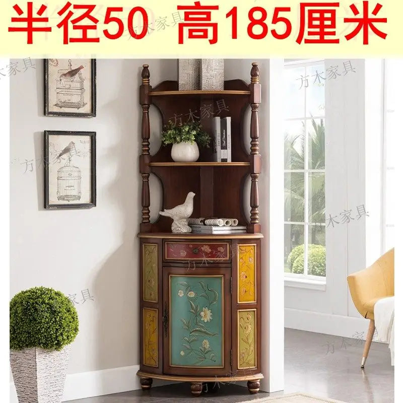 Wood Corner Living Room Cabinets Filing Decor Bookcase Mobile Living Room Cabinets Wine Nordic Vitrina Lounge Suite Furniture
