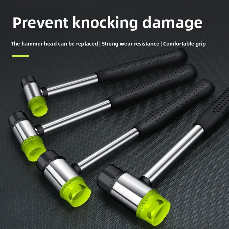 Rubber Hammer Installation Hammer Sticker Brick Laying Floor Tile Tool Multi Functional Woodworking Home Decoration Tool