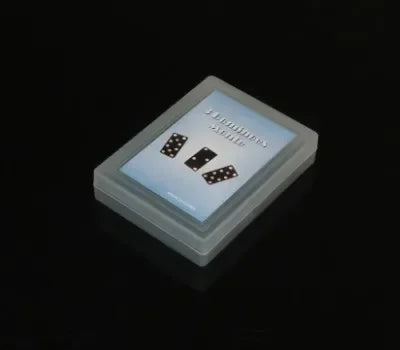 3 DOMINOES MONTE Close Up Magic, Magic Tricks props Illusions TV Show Professional Magic Product Amazing Effect Gimmicks