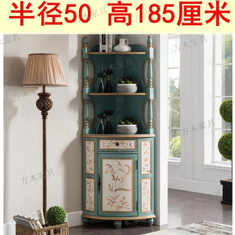 Wood Corner Living Room Cabinets Filing Decor Bookcase Mobile Living Room Cabinets Wine Nordic Vitrina Lounge Suite Furniture